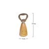 Creativo Dolce Sorridente Faccia Impugnatura in legno Opener Bottle Opener Acciaio inox APPREZZO APERTO ACCESSORI DI CUCINA WY32