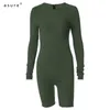 Paysuit Женщины Rompers Body Sexy Женская Комбинезона Одежда Femme Catsuit Club Outfits Плотный Короткий Комбинезон P0B3911W 210712