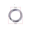 Fishing Accessories VISSEN 100pcs Split Rings For Blank Lures Crank Bait Double Loop 3mm-10mm Carp Tool250l