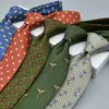 Personalidade de gravata floral da gravata floral retro Hong Kong Style 9cm Largura Casual Casual Flor Flor Bird Tie Gifts Para Men242V