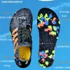 Men Water Shoes Summer Barefoot Five Fingers Shoes Beach Seaside Socks Slippers Swimming Aqua Shoes Fitness Sports Sneakers Grey Y0714