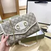 Boucle de chaîne classique Sac à main avec nœud Sacs en treillis de diamant Cross Body Designer de luxe Ophidia Boston Femmes Mode Oreiller d'épaule Vintage