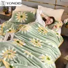 soft floral blanket