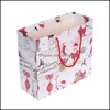 Wrap Event Festive Supplies Home & Garden1Pc Small /Medium/Big Packing Gift Bags Cartoon Christmas Party Paper Bag Candies Cookie Packaging