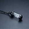 Cremation Jewelry Cylinder Pendant Necklace Urn keepsake Personality DIY Cremation Jewelry