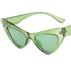 Fashion Women Sunglasses Jelly Color Sun Glasses Oversize Frame Goggles Anti-UV Spectacles Cat Eye Eyeglasses A++