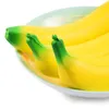 Schattige bananen speelgoed squishy super langzaam stijgende jumbo simulatie fruit telefoon riemen zachte crème geurende brood cake kid cadeau 19 * 4 cm