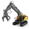 E568 2.4GHz DIY 3-In-1 Remote Control Excavator Big RC Trucks imulation Excavator for Boys Kids Gift