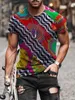 24 Stile Herren-T-Shirts, lässig, Nation-Stil, bedruckt, Afrika, kurzärmelige Kleidung