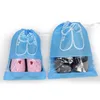 s Designers Shoe Storage Bag Dustproof Bags Travel shoes Pack Visual Drawstring Packs Home Finishing Sack