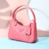 En kaliteli yeniden baskı tote naylon deri çanta lüks kadın koltukaltı omuz çantaları crossbody çanta