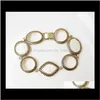 Beaded Strands Mode-sieraden Vintage Parelmoer Armband Womens Beads Armbanden Bh51S LLBR9