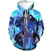 Men's Hoodies & Sweatshirts Products In 2021! AKame Ga KILL Hoodie Men 3D Printing Anime Hip-hop Style Harajuku Top Autumn