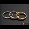 2mm largura simples banda fosca polonês ouro preto titanium sier anéis de aço inoxidável para mulheres hnpux lpb1s