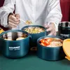 Nourriture Thermique Bocal Isolé Soupe Thermos Bouteilles En Acier Inoxydable Boîte À Lunch Tasse À Boire Bento Boîte À Lunch Femmes Conteneur De Nourriture 210818