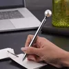 BallPoint Pennor Luxury Pearl Pen Metal för Skolan Kreativ Skriva Tools Office Ball Supplies Kawaii Presenter Koreanska Stationery