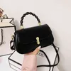 Bags women's 2021 new Korean fashion small square bag Pu women's bag single shoulder bag women's msenger bag224D