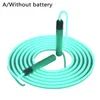 Jump Ropes 1 Pcs Fitness Rope Glowing Skipping Kids Led Luminous Adjustable Weight Loss Speed For Man B6o3