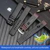 Watch Bands Leather Watchband For BM8475 0015-08E 0010 Breathable Watches Band 20mm 22mm Men's Bracelet Black Brown Strap Hele22