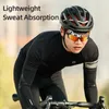 Casquettes de cyclisme Rockbros Protection solaire Vélo respirant Vélo Hommes Femmes Casquette de sport en plein air