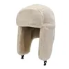 Chapéu chapéu moda leio feng outdoor equitação orelha quente proteção sol bonito lã inverno ciclismo tampões máscaras