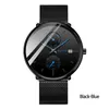 Quartz noir hommes montre haute qualité horloges-bracelets produits tendance 2021 Cool Wathes pour jour Date montres-bracelets