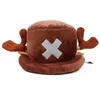 Japansk anime kawaii en bit plysch leksaker cosplay tony chopper plysch bomull hatt varm vinter hatt tecknad mössa för barn present g091891248