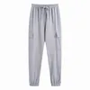 Dames Casual Set Summer Mode Korte Mouw T-shirt en Jogger Pant Moderne Dame Sport Kleding 210602