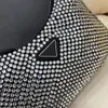 2021 Ladies Black Diamond Nylon Totes Underarm Bag Fashion Elegant Waterproof Portable Shopping268t