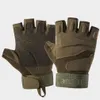 Bez palca wojskowe rękawiczki walki policyjne sportowe sportowe rękawiczki Knuckle