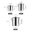 Portable Coffee Pot Kettle Stainless Steel Tea Maker For Serve Milk Pitcher Barista Espresso Percolator Tool 210423