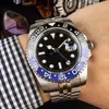 Relógios para homens relógios mecânicos automáticos Boldura cerâmica Vida de pulso impermeável Sapphire Sapphire Aço inoxidável Pulseira de aço 40 mm Relógios de pulso de negócios Montre de luxo