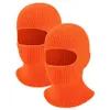 Skimasker Hele Gebreide Muts Gezichtsbedekking Winter Bivakmuts Een Gat Volledige Vlakte Voor Outdoor Sport Hoed L7GM8842081