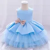 Girl's Dresses Kid Baby Dress Princess For Girls Lace Tutu Wedding Elegant Pageant Party Christening Children Clothes