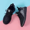 High Quality 2021 Arrival Knit Running Shoes For Mens Women Sport Tennis Runners Triple Black Grey Pink White Outdoor Sneakers SIZE 35-40 WY11-1766