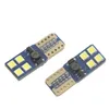 40ピース赤T10 3030 8SMD 194 168 2825 W5W LEDキャンバスエラーのないクリアランスランプのライセンスプレートライト12V 24V