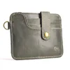 Card Holders Slim RFID Leather Wallet Credit ID Holder Purse Money Case For Men Women Small Bag Male Purses NR85310e