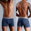 4 Piece Boxershorts Men Boxers Cotton Panties Man Underwear Men Sexy Under Wear Men's Underpants Male Boxer Gay 9xl Lot Long Top 210730