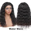 30 32 Lace Closure Front Wigs With Frontal Density Brazilian Straight Kinky Curly Body Deep Water Wave Human Hair Transparent Wig for Women