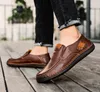 Fashion Casual Real Cow Leather Shoes British Mens Dress Oxfords Wedding Suits Formal Shoe Breathable High Quality