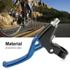 Bike Brakes 4 Colors Mountain Bicycle Handle Brake 2Pcs Aluminium Alloy Universal Cycling Levers V-Brake+15cm X 9.5cm