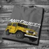 Casual Man FJ40 Land Cruiser T Shirt Streetwear 100% Bawełna Tee Summer Leisure Camiseta 210714