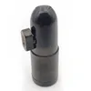 Plastic Bullet Smoking Pipe Rocket Shaped Snuff Snorter Sniff Dispenser Nasal Portable pipes