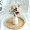 1 wiązka mieszana róża stokrotka Babysbreath zachowany suszone mini kwiaty bukiet z wazon Pogromicjusz domowy pulpit biuro dekoracji 211023