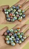 10 pz Smalto Cloisonne Lucido Floreale 12mm Rotondo In Rilievo Accessori di Rame Cinese Gioielli FAI DA TE Che Fanno Orecchini Collana Bracciali