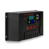 PWM 10A / 20A / 30A 12 / 24V Auto Adapt LCD-laddning Fotovoltaisk Solpanelregulator Batteriregulator Justerbar parameter - 10a