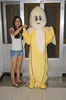 Real Picture banana mascot costume Fancy Dress For Halloween Carnival Party support customization