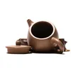 188 Balls Tea Pot 100ml Yixing Purple Clay Teapot Shaped Infuser Stone Scoop Beauty Kettle Chinese Raw Ore Handmade Zisha