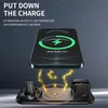 Multi-function Wireless Charger for Android Apple Watch Headphone Holder 10w/2A Fast Charging Mobile Phone Wired Plug-in Office Student Desktop Phones Holders