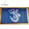 MiLB Corpus Christi Krokar Flagga 3*5 fot (90cm*150cm) Polyester Bannerdekoration flygande hem trädgård Festliga presenter